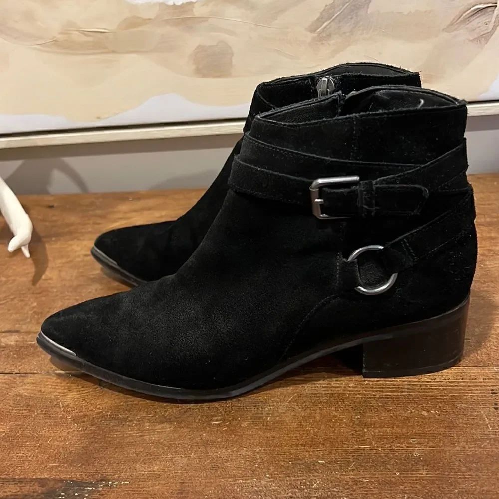 Mark Fisher Yatina Black Booties